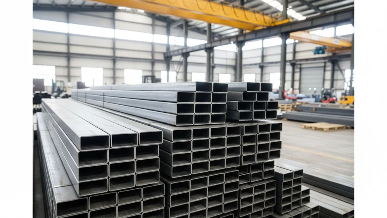 galvaniz profil ürün görünümü