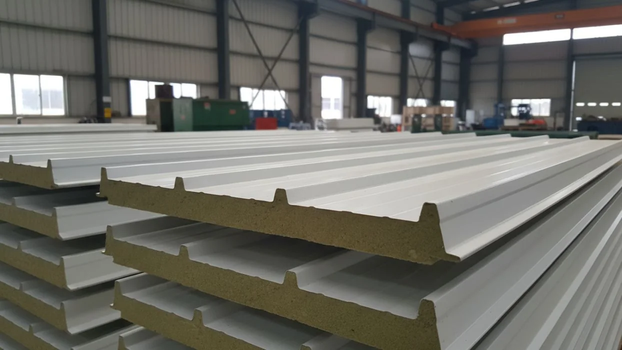sandviç panel stok ve ürün görünümü