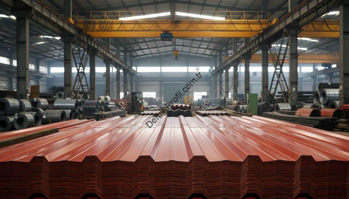 Çelik çatı kaplama ebatları ve ölçüleri