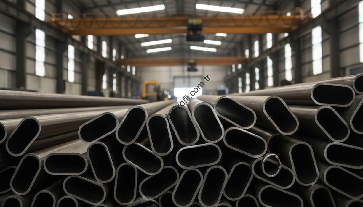 Oval profil boru ölçüleri ebat ve çap listesi