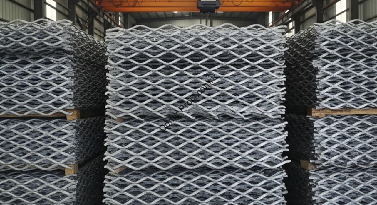 Platformlar için Genişletilmiş Delikli Sac Kalınlıkları