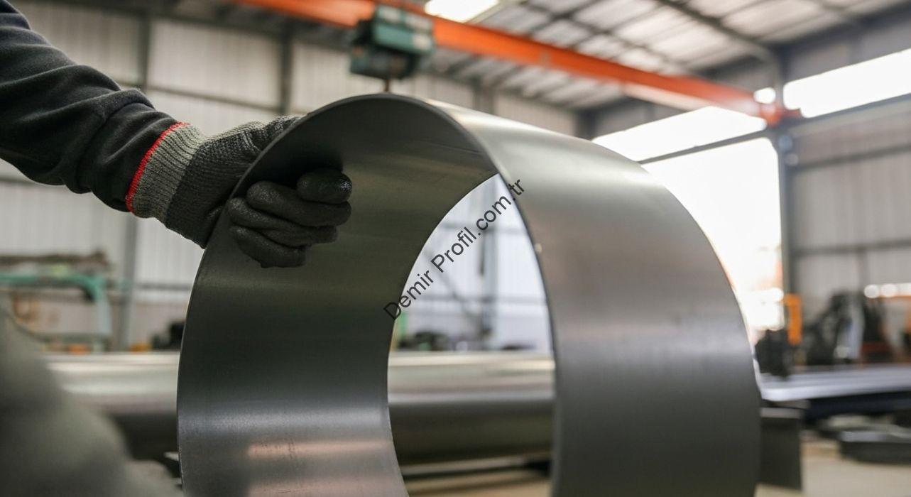 Silindir Sac Büküm Yarıçapı