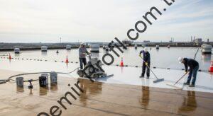 Çatı epoksi zemin kaplama