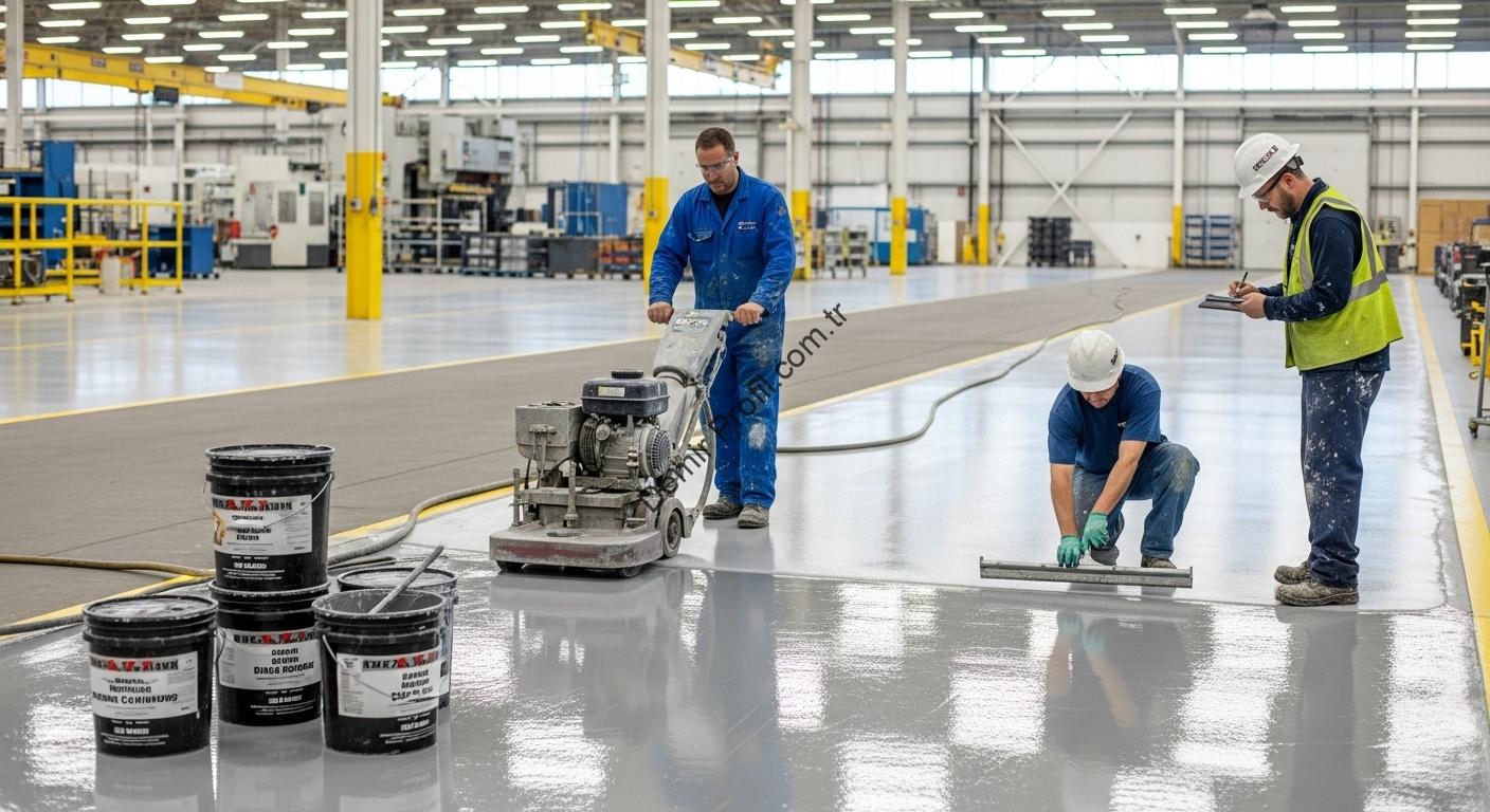 Güncel Epoksi Zemin Kaplama m2 Fiyatları